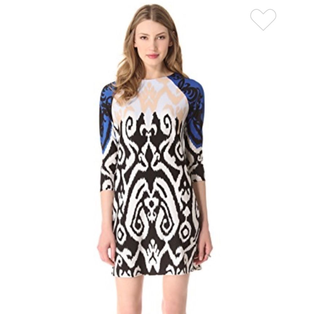 💙 EUC Tibi Jasmine Ikat Dress